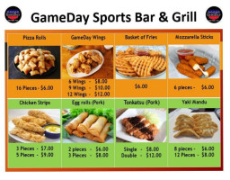 Gameday Sports And Grill food