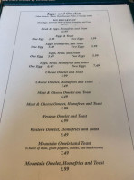 Raymond's Variety Diner menu