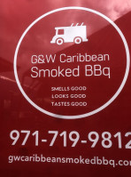 G&w Caribbean Smoked Bbq food