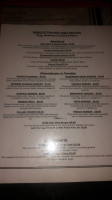 Bogey's Bar & Grill menu