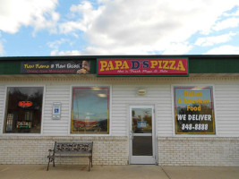 Papa D's Pizza outside