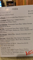 Vito's Marketplace menu