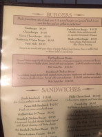 Brandon Steakhouse Lounge menu