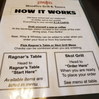 Skol Woodfire Grill Tavern menu