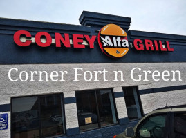 Alfa Coney Grill food