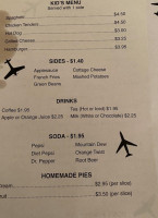 Jerry’s Flyaway Kitchen menu