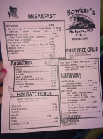 South Beach Grill menu