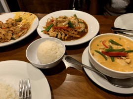 Rainbow Thai food