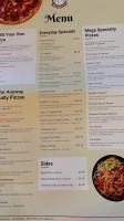 Tops Pizza Pasta menu