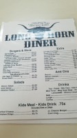 Longhorn Diner Inc menu