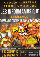 Pollo Movil Mexican Grill food