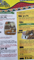 Tacos Azteca Cedar Hill menu