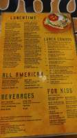 El Bronco menu