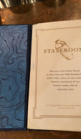 Stateroom menu