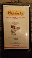 Flapjacks Pancake House menu