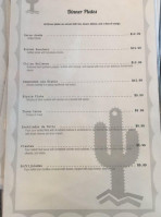Panchos Mexican menu
