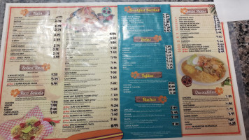 So-cali Taco Shop menu
