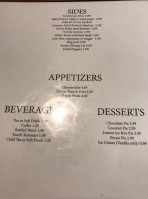 Kc's Farmhouse menu