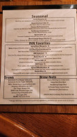 The INN menu