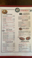 Los Panchos menu