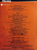 Los Aventureros Llc menu