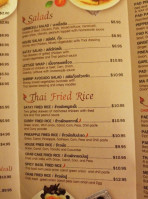 Thai Jasmine menu