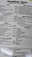 Frankie's menu