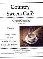 Country Sweet Cafe food