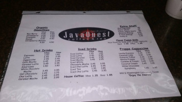 Java Quest Coffee Tea food