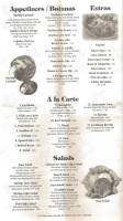 El Saltillo Long Beach menu