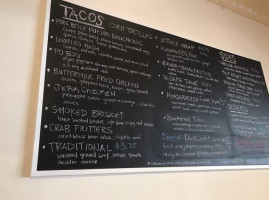 A Taco Affair menu
