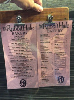 Rabbit Hole Bakery menu