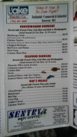 Chuckwagon Grill menu