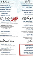Coldwater Oyster Market menu