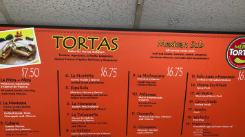 Tarascos Mexican And Grill menu