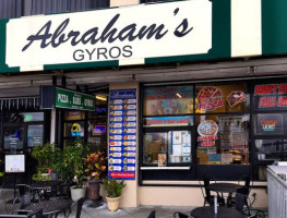 Abraham's Gyros inside