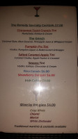 The Remedy Grille menu