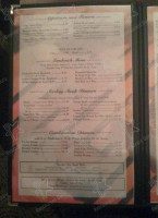 Main Event Steakhouse menu