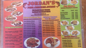Jordan's Fish, Chicken, Gyros food