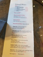 Roland Winery And Tasting Room menu