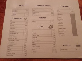 Village Dairy Grill menu