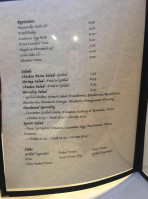 J's Seafood menu
