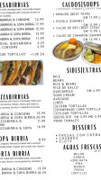 Olga’s Taco Shop menu