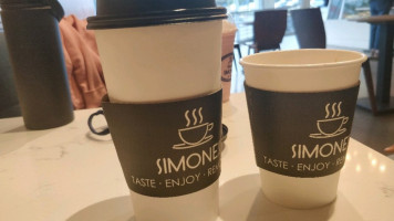 Simones Coffee And Tea food