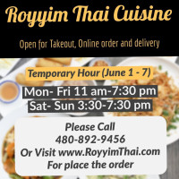 Royyim Thai Cuisine food