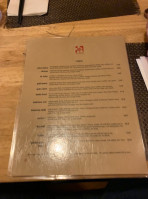 Sakuramen menu
