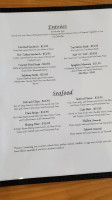 Warmhouse menu
