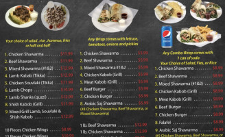 Shawarma City food