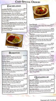 El Mariachi Mexican Food menu