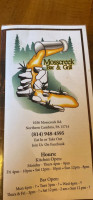 Moss Creek Grill menu